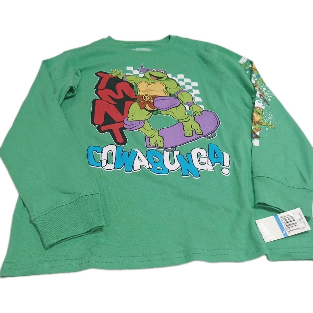 Boys Teenage Mutant Ninja Turtles Long Sleeve Tee, Ages 5-20 Official TMNT Shirt
